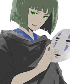 Haku No Face paint By Numbers