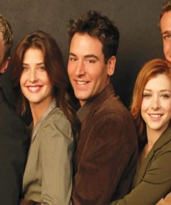 How I Met Your Mother Tv Show paint by number