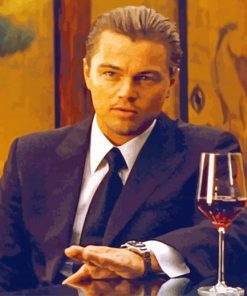 Inception Leonardo DiCaprio paint by number