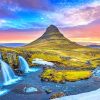 Kirkjufell Mountain Iceland Paint by numbers