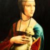 Lady With An Ermine Leonardo Davinci Paint By Numbers
