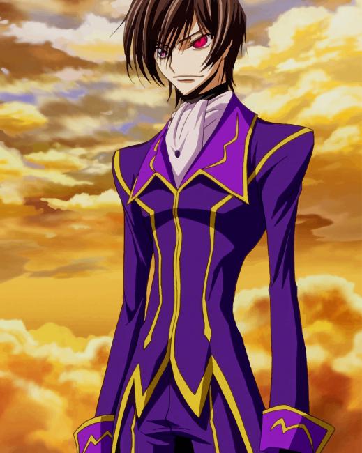 Lelouch Lamperouge - Animes Paint By Numbers - Paint by numbers