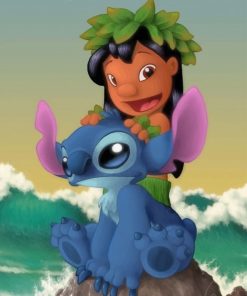 Lilo and Stitch paint by numbers