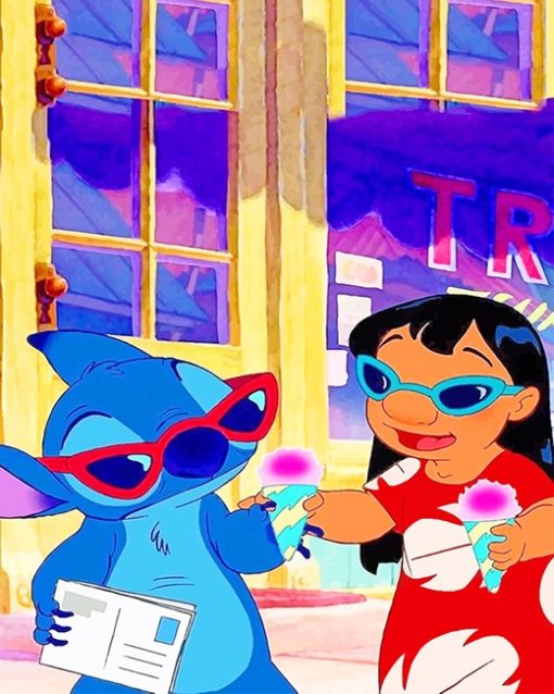 Lilo And Stitch Paint By Numbers