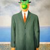 Man With Apple Rene Magritte paint by number