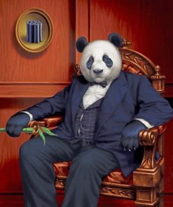 Mr Panda Paint By Numbers