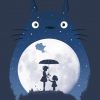 My Neighbor Totoro Silhouette paint By Numbers