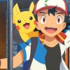 Pikachu And Ash Ketchum paint by number