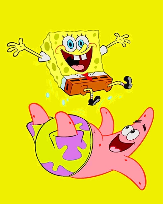 spongebob and patrick star nicked