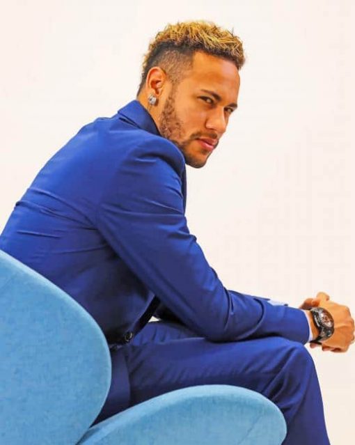 Stylish Photo Shoot Of Neymar Paint By Numbers