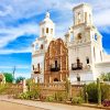 Tucson Mission San Xavier Del Bac paint by number