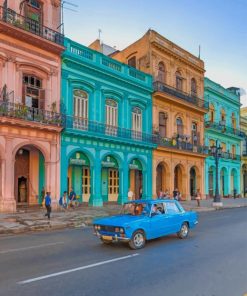 Colorful Havana paint by numbers