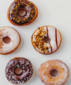 Delicious Donuts paint by numbers
