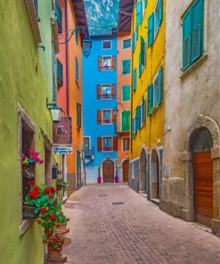 Riva Del Garda Italy paint by numbers