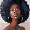 Black Girl Pop Art paint by numbers