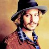 Johnny Depp Actor And Film Star paint by numbers