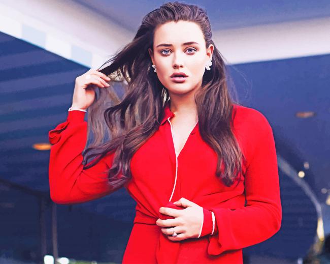 Katherine Langford paint by numbers