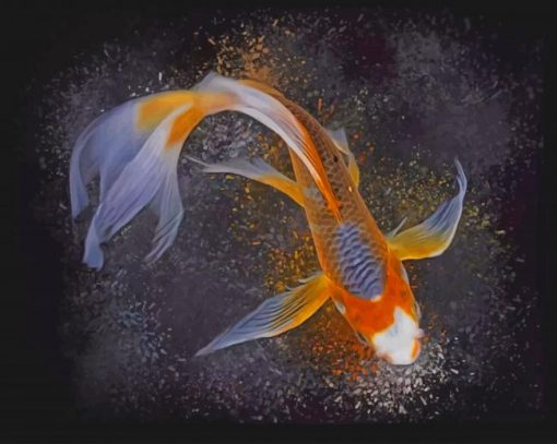 Koi Fish paint by numbers