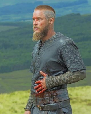 Ragnar Lothbrok - Vikings Paint By Numbers - Num Paint Kit