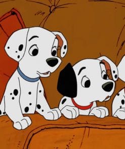 101 Dalmatians paint by numbers