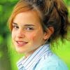 Actress Emma Watson paint by numbers