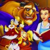 Beauty And The Beast Paint By Numbers