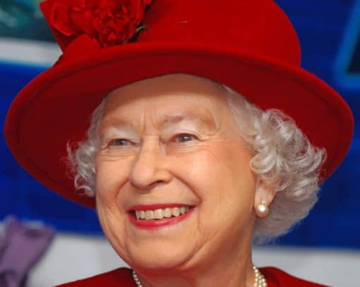 Britain Queen Elizabeth 2 paint by numbers