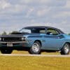 Dodge Challenger TA Car paint by numbers