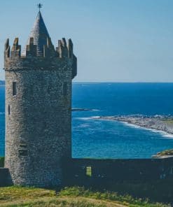 Doolin Tower In Ireland Paint By Numbers