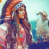 Native American Woman Paint By Numbers