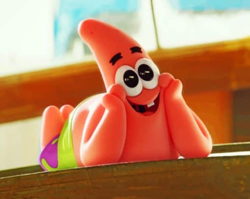 Patrick Star Paint By Numbers