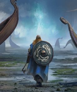 Viking Life Journey Art paint by numbers