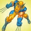 Wolverine Marvel Hero paint by numbers