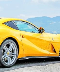 Ferrari 812 Superfast paint by numbers