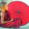 Young Buddhist Monk paint by numbers