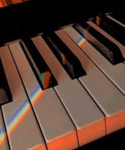 Aesthetic Piano paint by numbers