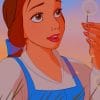 Belle Beauty And The Beast paint by numbers