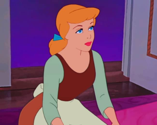 Cinderella Animation - Paint By Numbers - Paint by numbers