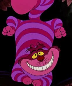 Disney The Cheshire Cat paint by numbers