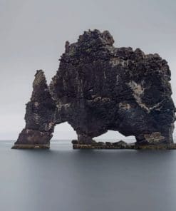 Dragon Rock Iceland paint by numbers