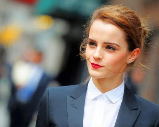 Emma Watson Movie Star paint by numbers