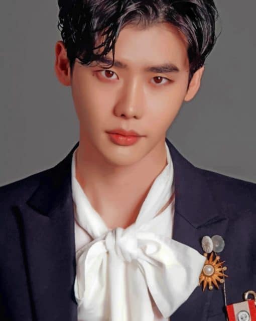 Handsome Lee Jong Suk paint by numbers