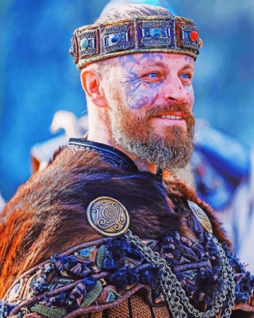King Of Al Norway Vikings paint by numbers
