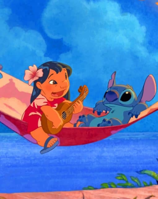 Lilo And Stitch Disney paint by numbers