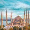 Sultan Ahmed Mosque Turkey paint by numbers