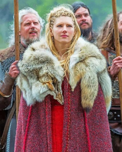 Viking Lagertha paint by numbers