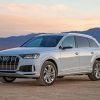 White Audi Q7 paint by numbers