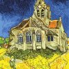 The Church At Auvers Vincent Van Gogh Paint by numbers