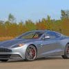 Grey Aston Martin Vanquish paint by numbers