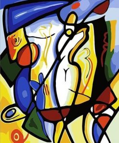 Abstract Cubist Series Pablo Picasso Paint by numbers